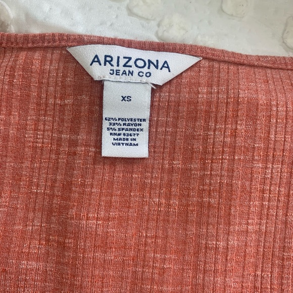 Arizona Jeans Pink Button Dress-Size XS - Picture 2 of 3